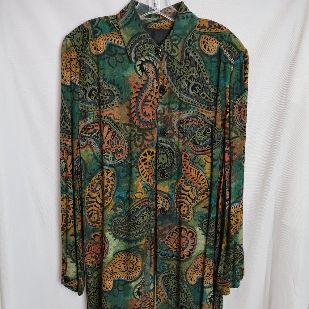 Carlo green cape